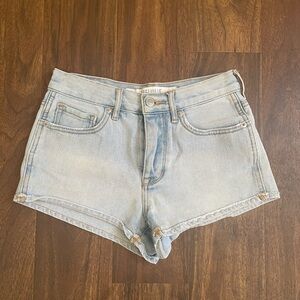 Brandy Melville Light Blue Denim Shorts Size 24